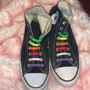 Men’s black converse